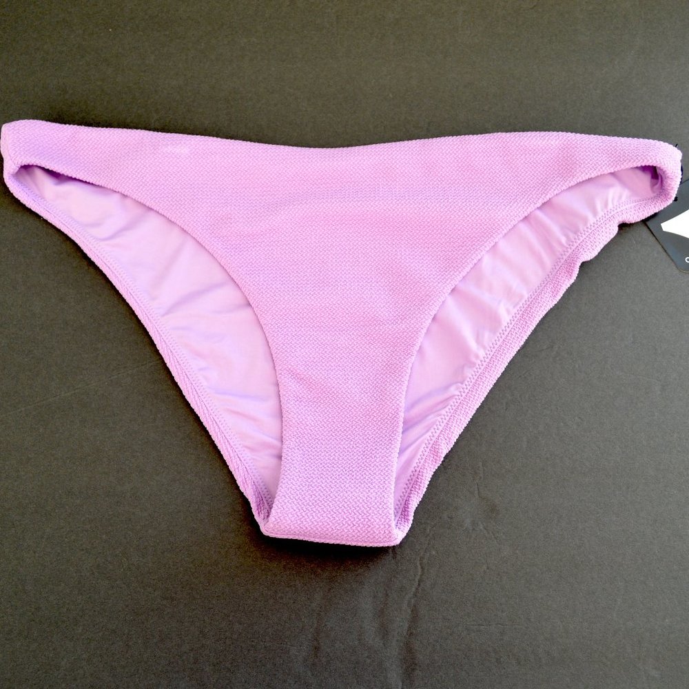 Love and Sports lavander bikini bottom classic coverage  purple woman size Xl